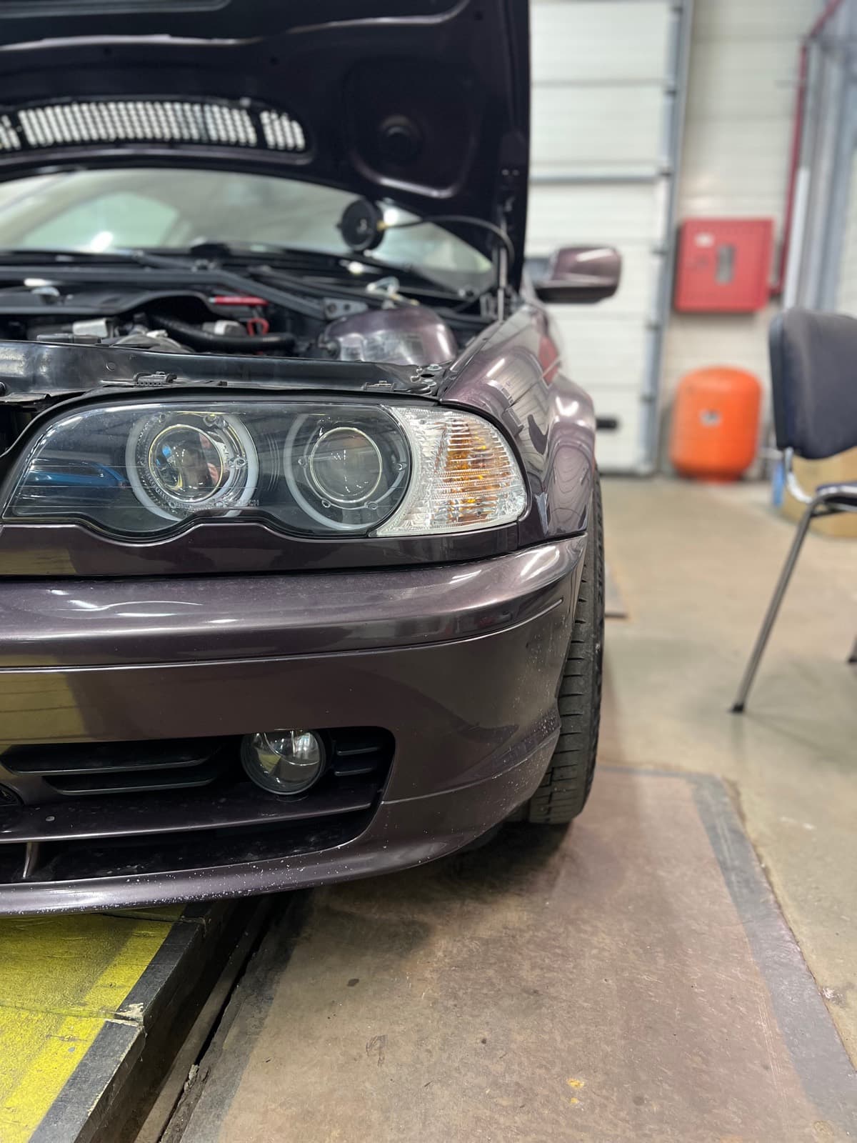 BMW E46 на діагностиці, Львів